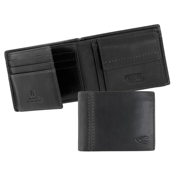 CAMEL ACTIVE BILBAO jeans wallet black